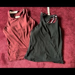 Two xl fabletics tops, NWT and nwot